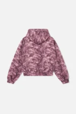 Scuffers Burgundy Zipper with Royal Flower DE