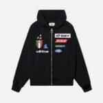Scuffers By Air Zipper Black Hoodie