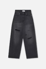 Scuffers Jumbo Ripped Washed Black Pants